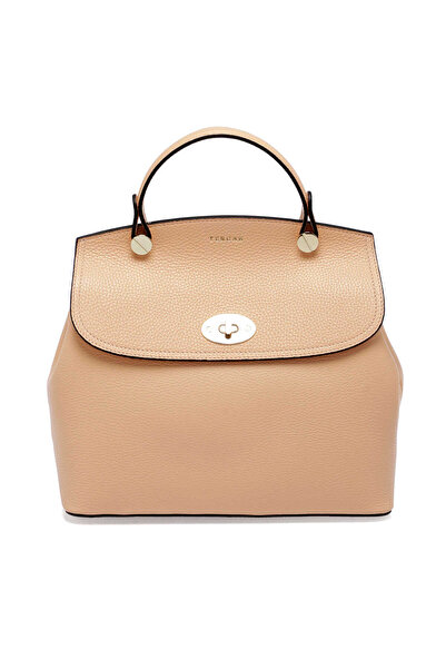 Tergan Nude Hakiki Deri Kadın El Çantası - S25Y1BC79121-T6A