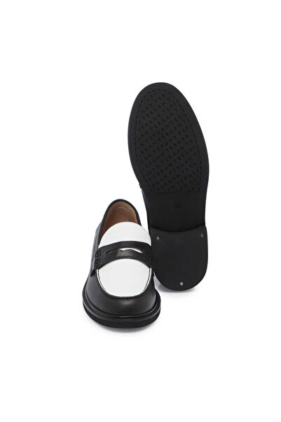 Tergan Siyah Hakiki Deri Kadın Makosen - K25I1AY68052-P57