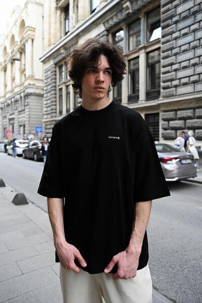 Rocqerx Μπλουζάκι Rocqerx R-5775 Basic με στάμπα