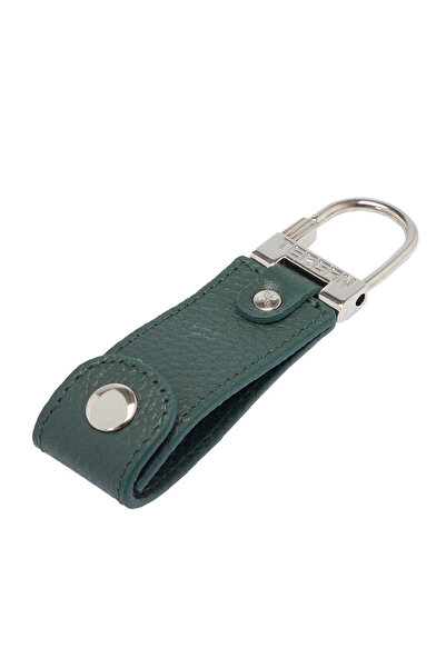 Tergan Zeleni Prava koža Unisex Privezak za ključeve - S1AN00000267-I5T