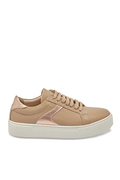 Tergan Bej Hakiki Deri Kadın Sneaker - K24S1AY67569-T8Z