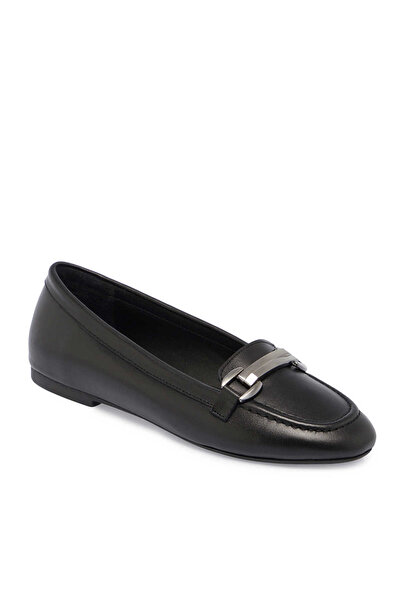 Tergan Siyah Hakiki Deri Kadın Babet - K24S1BB67715-A23