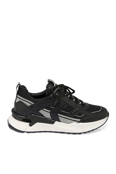 Tergan Siyah Hakiki Deri Erkek Sneaker - E24I1AY56803-A23