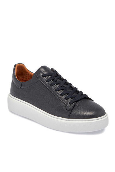 Tergan Lacivert Hakiki Deri Erkek Sneaker - E24S1AY56961-A38