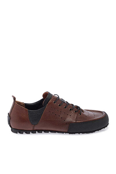 Tergan Taba Hakiki Deri Erkek Sneaker - E24I1AY56753-A29