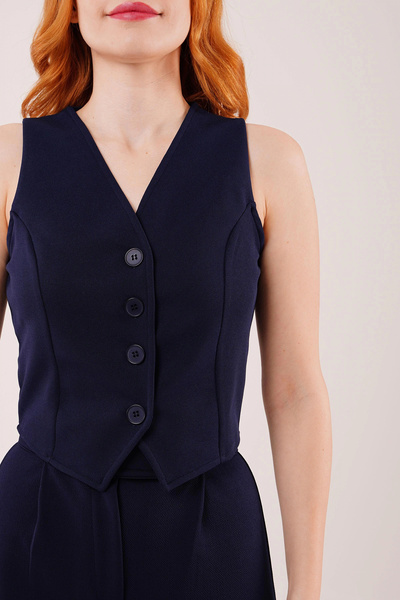 DEAG Жилет з ґудзиками спереду