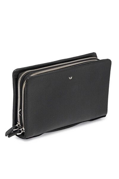 Tergan Black Genuine Leather Men's Portfolio Bag - S1Pc00002196-U9G