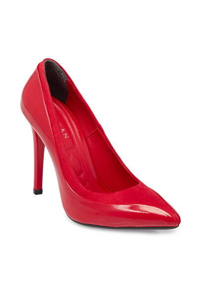 Tergan Kırmızı Vegan Kadın Stiletto - K24I1AY67470-Q8R