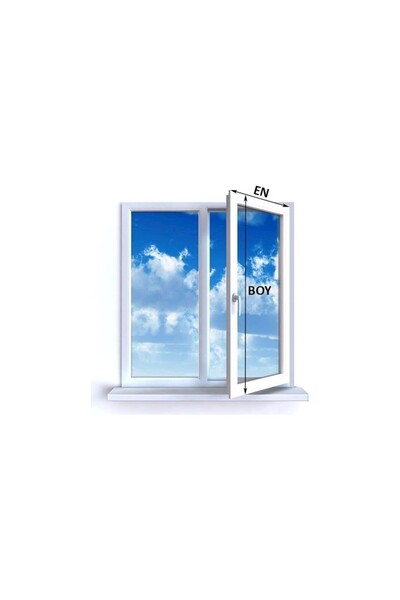 SAĞLAMYAPI Sturdy Construction 1.7X2.5 Thick Profi Hinged Fly Screen