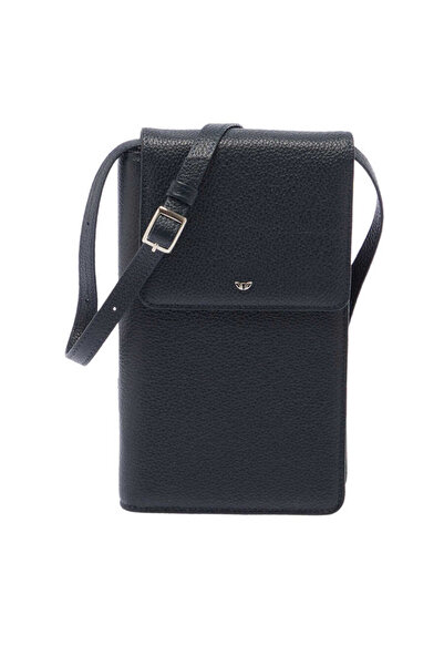 Tergan Lacivert Hakiki Deri Erkek El Çantası - S1PC00001656-X86