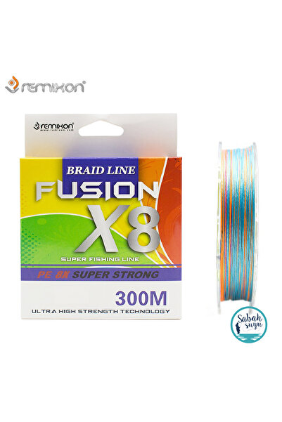 REMIXON Fusion X8 İp Misina 300mt 0.13mm 6.8kg Multi