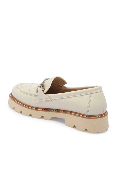 Tergan Bej Hakiki Deri Kadın Makosen - K25I1AY68100-B19