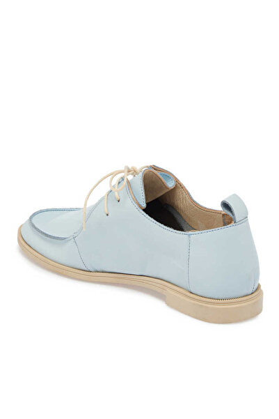 Tergan Mavi Hakiki Deri Kadın Casual Ayakkabı - K24I1AY67367-S1M