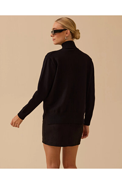SEÇİL Long Sleeve Knitted Sweater