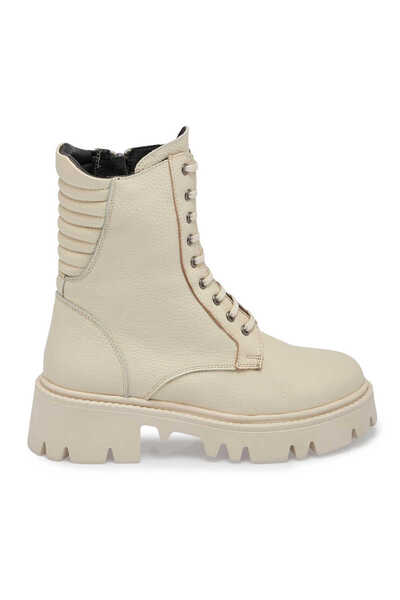 Tergan Bej Hakiki Deri Kadın Casual Bot - K24K1BT67621-B19