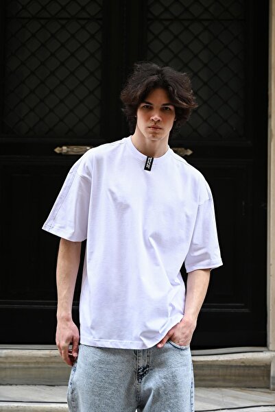 Rocqerx R-5784 Μπλουζάκι με μονόλεκτο λαιμόκοψη μεγάλου μεγέθους