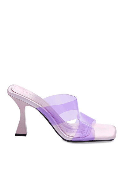 Tergan Lila Vegan Kadın Terlik - K24Y1TR67425-F38