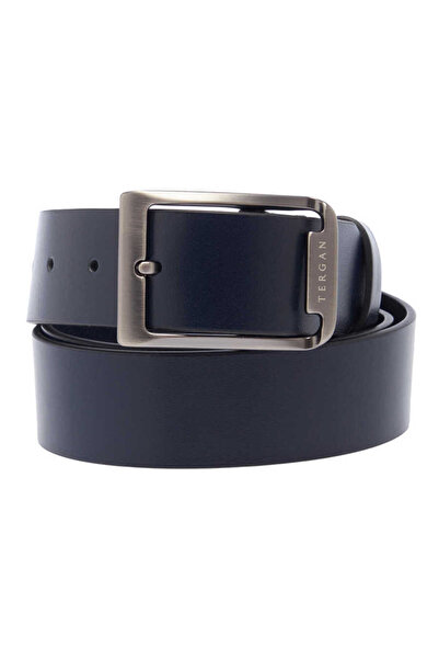 Tergan Lacivert Hakiki Deri Erkek Kemer - S1EK00000360-B20