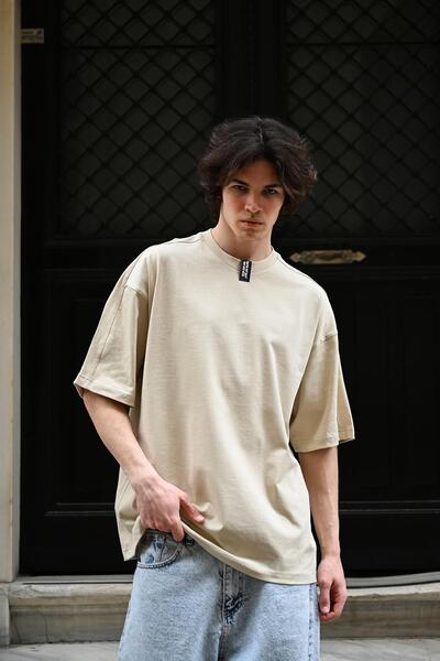 Rocqerx R-5784 Μπλουζάκι με μονόλεκτο λαιμόκοψη μεγάλου μεγέθους