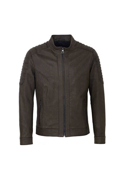 Tergan Haki Hakiki Deri Erkek Hakiki Deri Mont - E23KDM310538-R2X