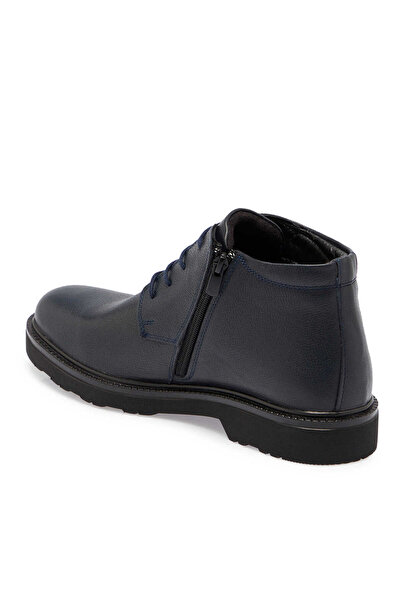 Tergan Lacivert Hakiki Deri Erkek Klasik Bot - E24K1BT57011-A38