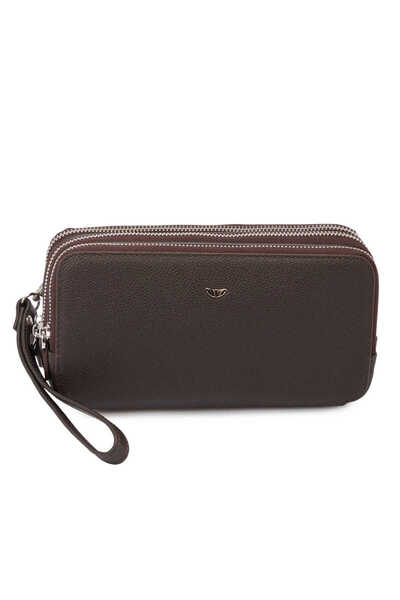 Tergan Brown Genuine Leather Men's Portfolio Bag - S1Pc00021495-A7P