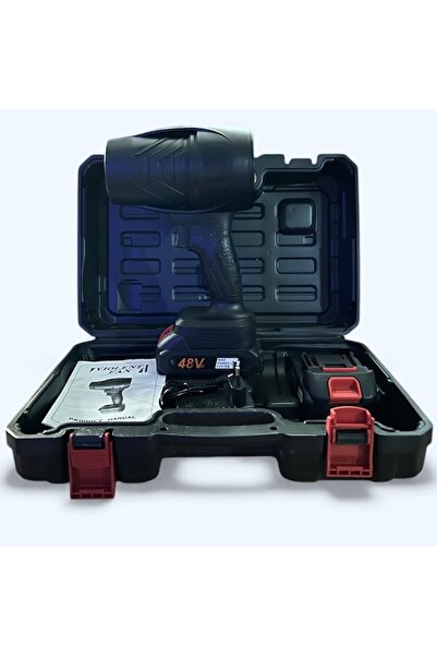 OKBOONS Suflantă electrică portabilă de 48 V cu 2 baterii Li-Ion