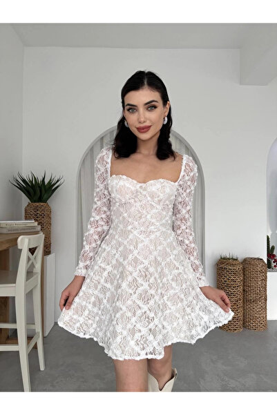 Cbm Φόρεμα με λεπτομέρεια λουλουδιών Fers