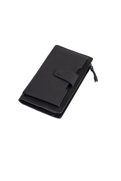 MFT Leather Design 6954 Шкіряний унісекс гаманець з відділенням для телефону