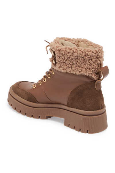 Tergan Kahve Hakiki Deri Kadın Bot - K23K1BT66941-G36