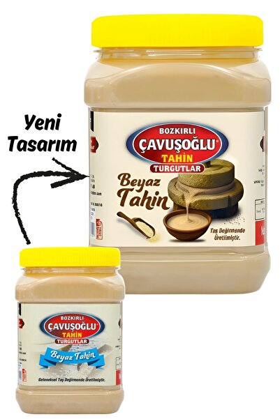 Bozkırlı Çavuşoğlu Az Kavrulmuş Beyaz Tahin Beyaz Bozkır Tahini 930g