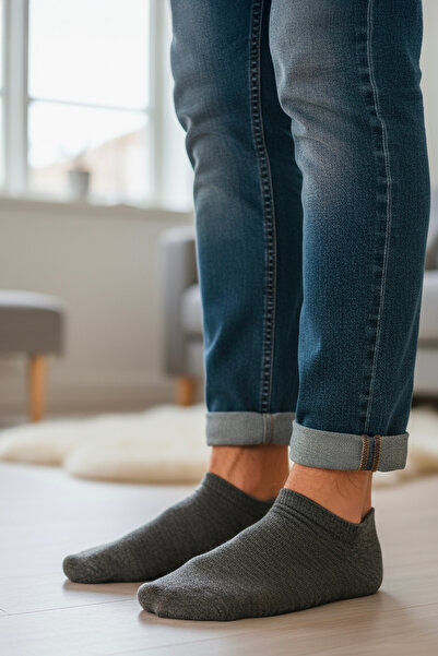 Bravie Bamboo Men's Socks 786 Dark Gray