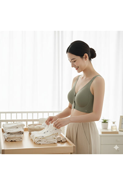 pae Nursing Bra Without Padding, Wire-Free, Stitch-Free Trace-Free, Comfortable Ghost Bra