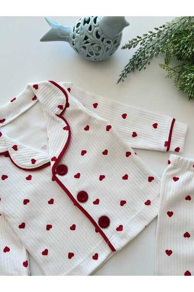 GizaKids Εποχιακές παιδικές πιτζάμες με μακρυμάνικο κουμπιά από 100% βαμβάκι