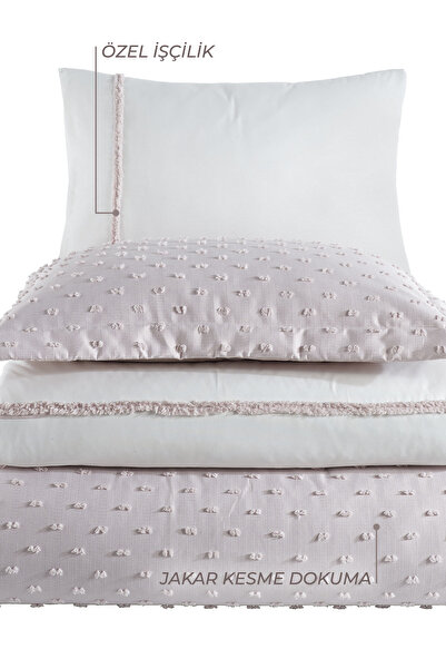 Elart Nora Çeyiz Paketi 7 Parça Vizon