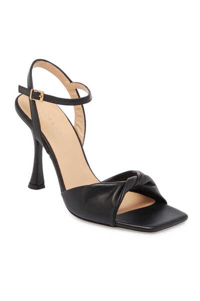 Tergan Siyah Hakiki Deri Kadın Stiletto - K24I1AY67184-A23