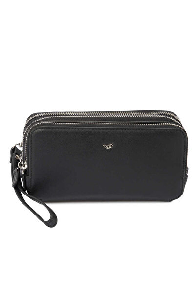 Tergan Black Genuine Leather Men's Portfolio Bag - S1Pc00021495-A85