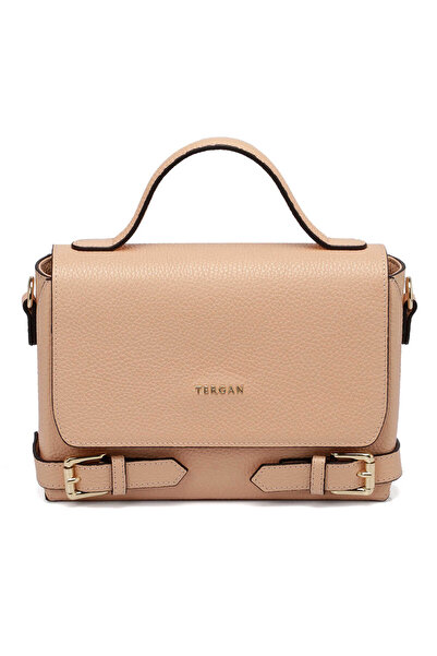 Tergan Nude Genuine Leather Women's Crossbody Bag - S24Y1Bc79902-T6A