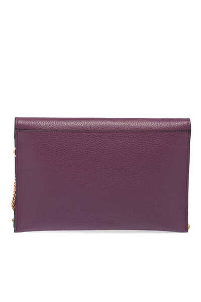 Tergan Purple Genuine Leather Women's Crossbody Bag - S24Y1Bc79475-C48