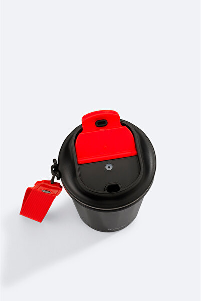 Avva Men's Black Sport 100% Steel Stainless Thermos 400 ml B 009904