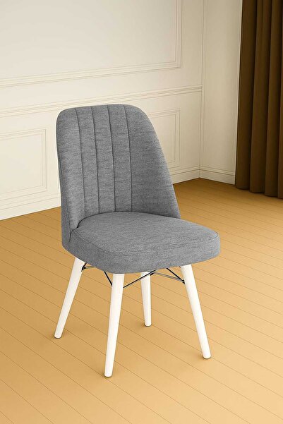 MEDA CONCEPT Sandalye Kare Gold Mutfak Sandalyesi Yemek Masası Sandalyesi 1 Adet