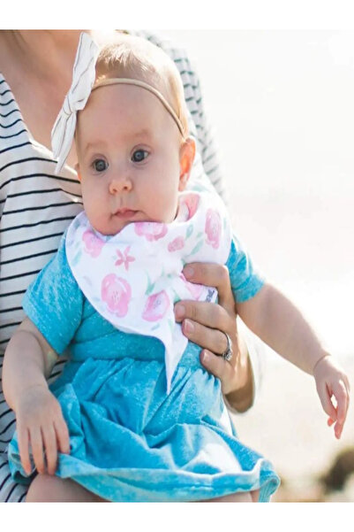 Generic Cotton baby bibs, pack of 5 unisex baby wipes - soft, absorbent, and easy to clean.