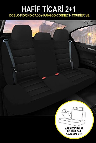 Esin Nove Ticari Oto Koltuk Kılıfı 2+1 TAM SET (DOBLO-CADDY-BERLİNGO-DOKKER-C...