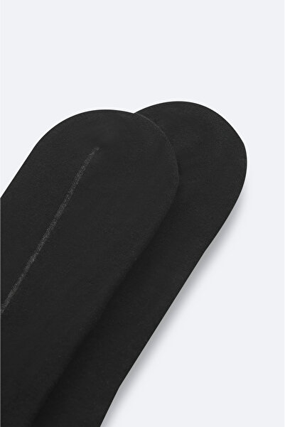 Avva Erkek Siyah Pamuklu Sneaker Çorap A51Y8506