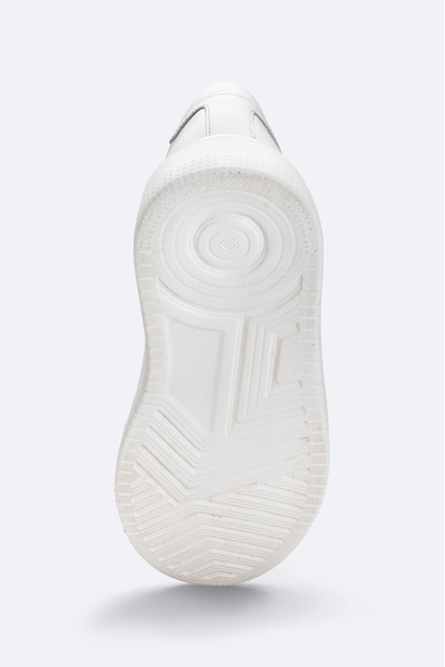 Avva Ανδρικά παπούτσια λευκά 100% δερμάτινα ελαστική σόλα ελαφριά casual παπούτσια A51Y8004