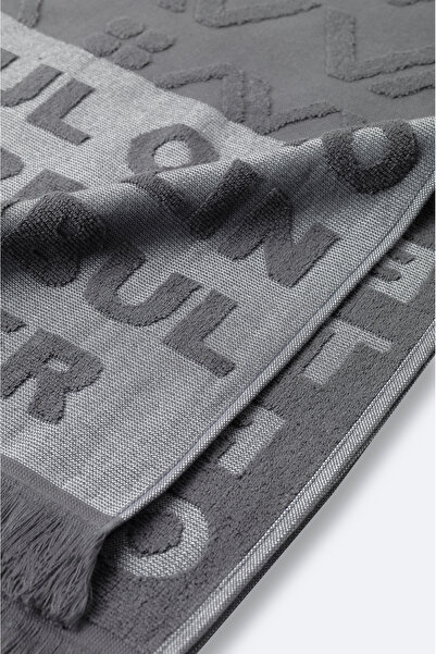 Avva Ανδρική πετσέτα Anthracite Jacquard City Written A51Y8200