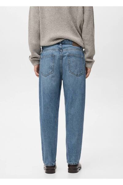 MANGO Man Sammy cropped carrot fit jean