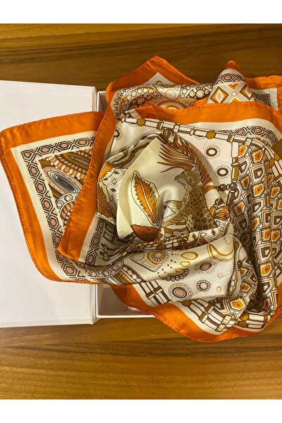Stern desenli fular bandana 70*70 cm