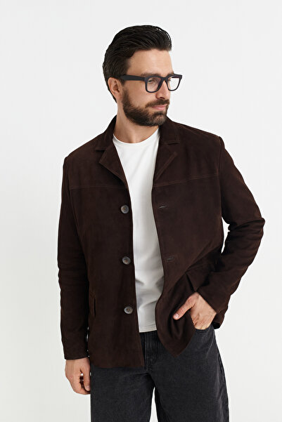 HYPNOTIC HUMAN Suet Blazer Ceket