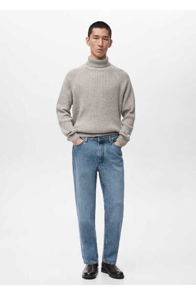 MANGO Man Sammy cropped carrot fit jean